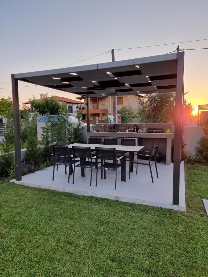 Olea Valley Holiday Villa Nikiti  Luaran gambar